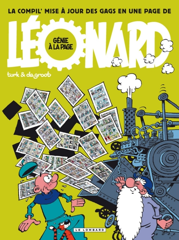 Léonard - Compilation - Tome 1 - Génie à la page (Réédition 2011) (BD)