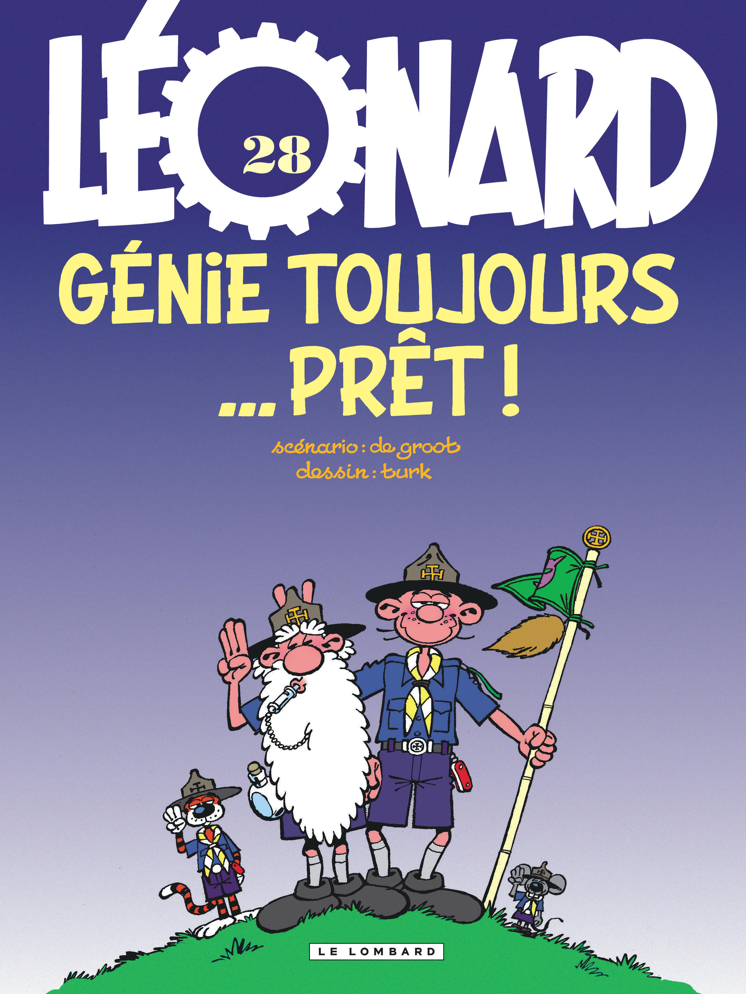 Léonard - Tome 28 - Génie toujours... prêt ! (Réédition 2011) (BD)