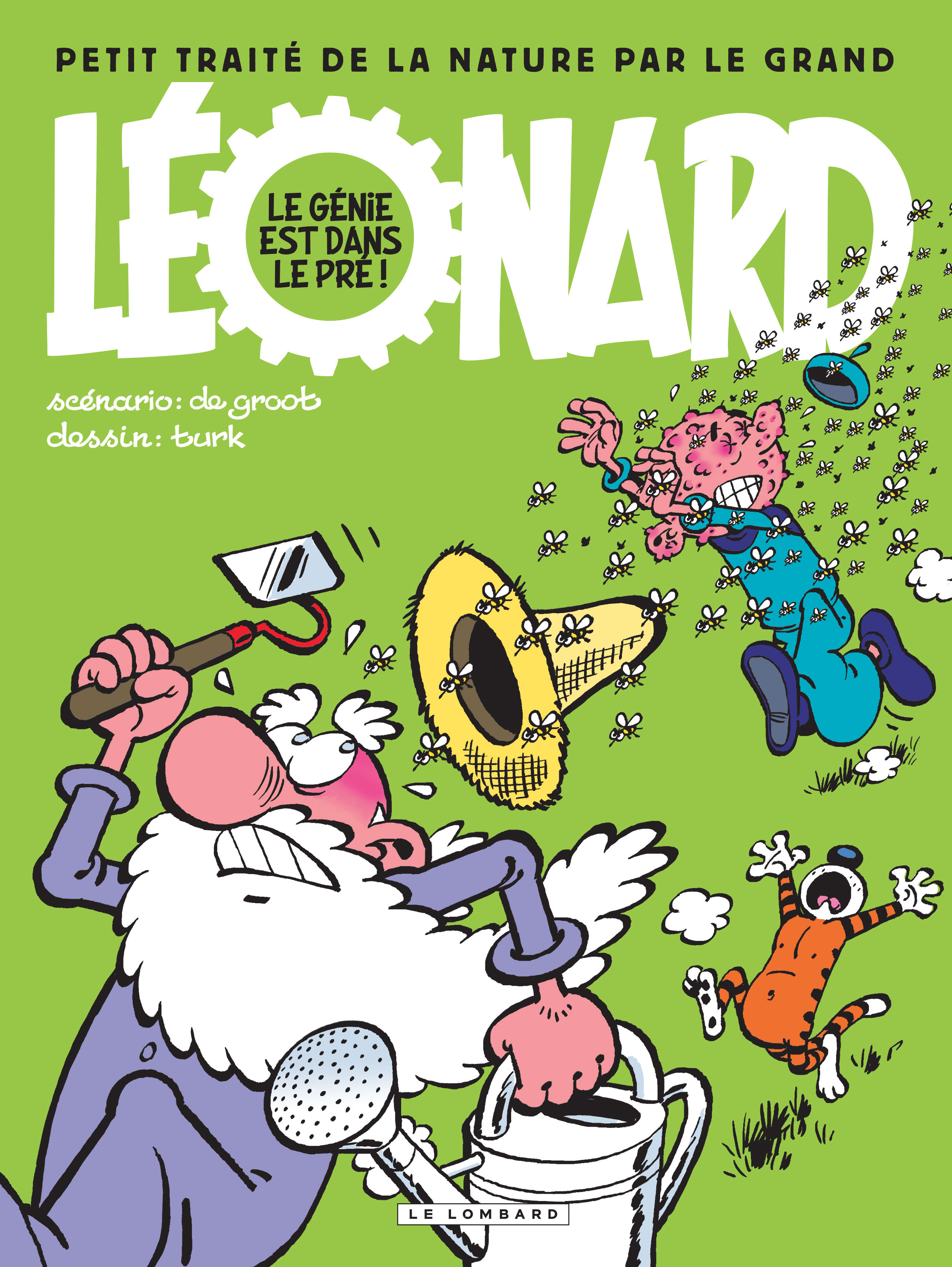Léonard - Compilation - Tome 3 - Le génie est dans le pré ! (BD)