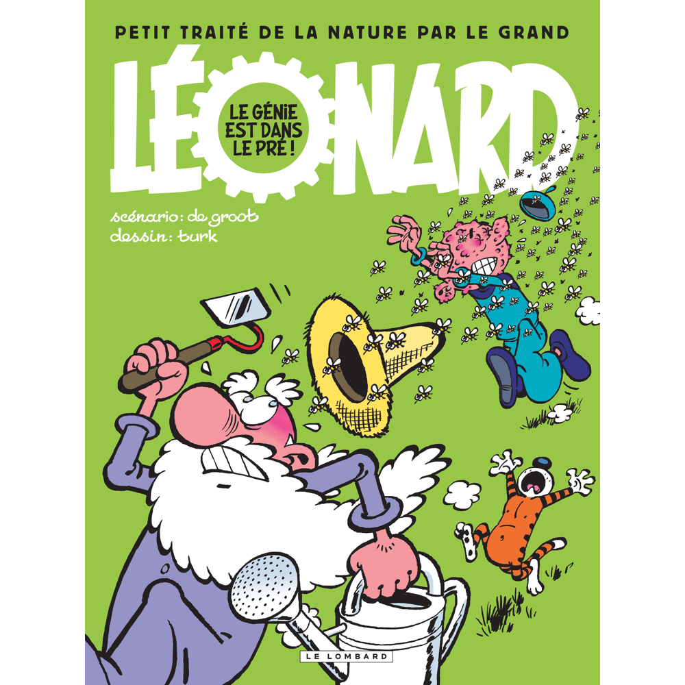 Léonard - Compilation - Tome 3 - Le génie est dans le pré ! (BD)