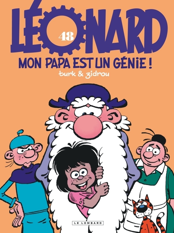 Léonard - Tome 48 - Mon papa est un génie (BD)