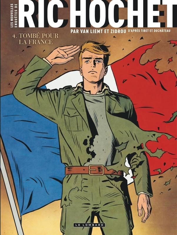 Les Nouvelles Enquêtes de Ric Hochet - Tome 4 - Tombé pour la France (BD)