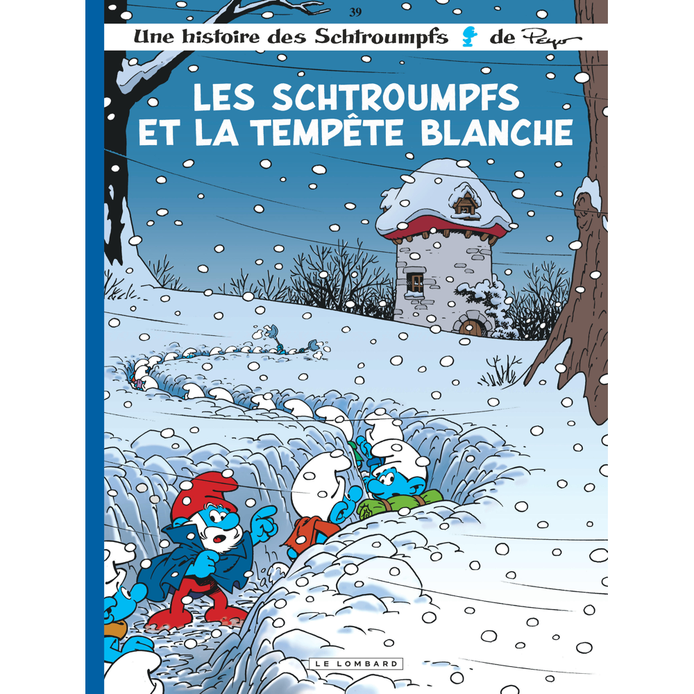 Les Schtroumpfs Lombard - Tome 39 - Les Schtroumpfs et la tempête blanche (BD)