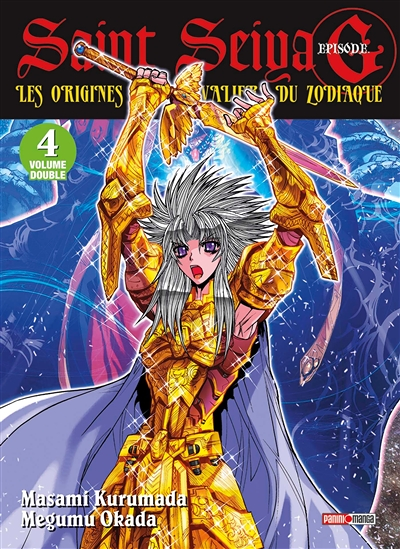 Saint Seiya, épisode G - Tome 4 : les origines des chevaliers du zodiaque : volume double (Manga)