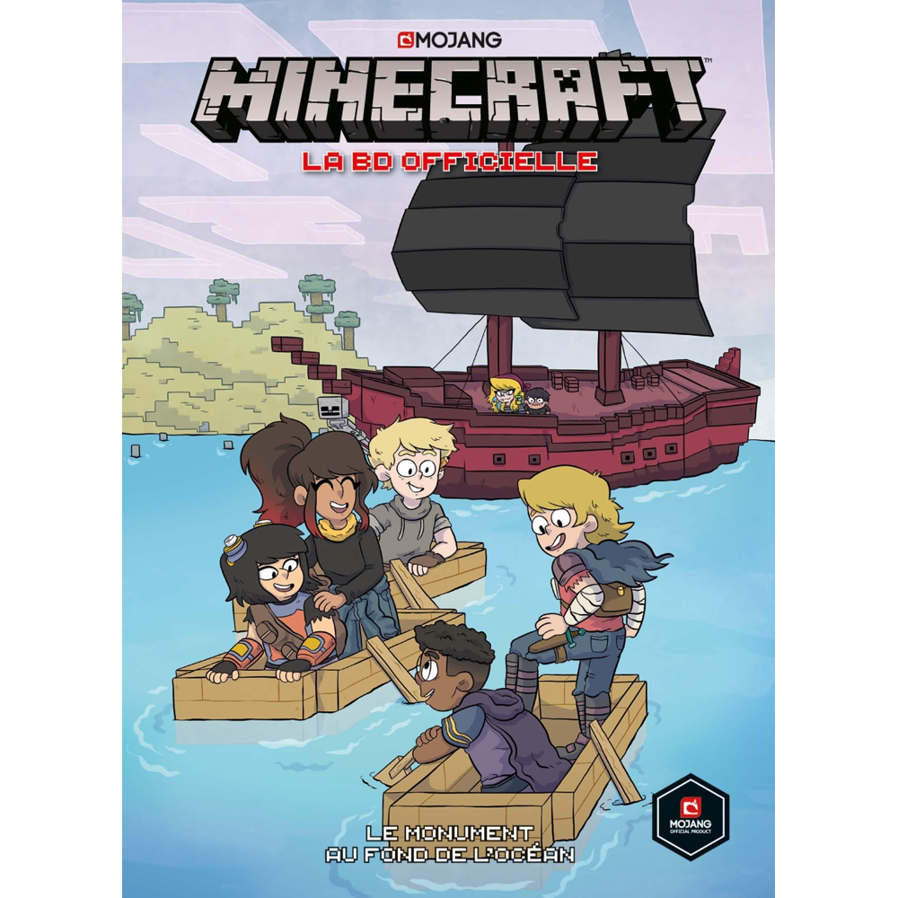 Minecraft la BD officielle Tome 2 : Le monument au fond de l'océan (BD)