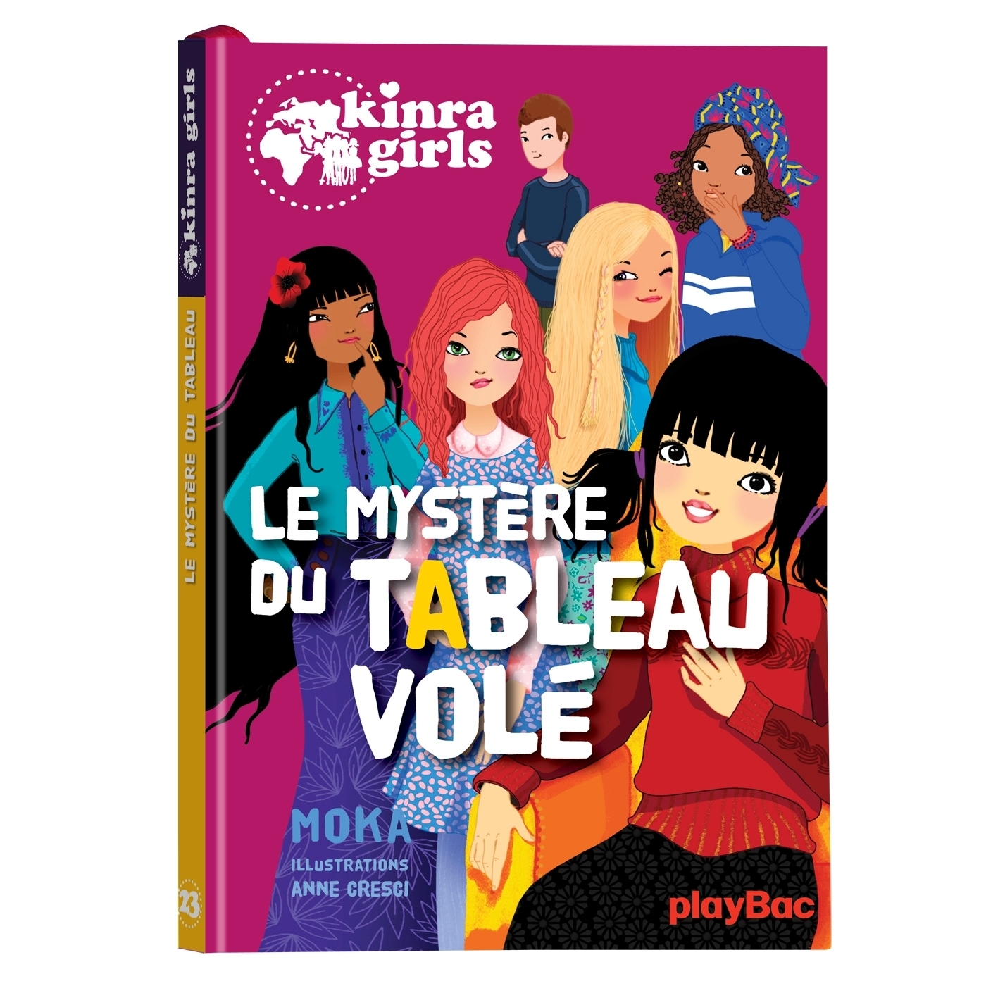 Kinra Girls - Le mystère du tableau volé - Tome 23 (Poche)