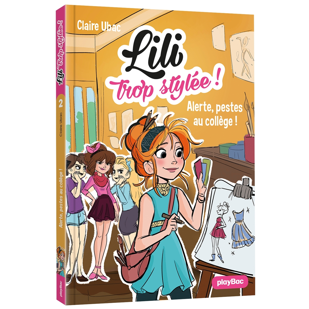 Lili trop stylée - Alerte, pestes au collège ! - Tome 2 (Poche)