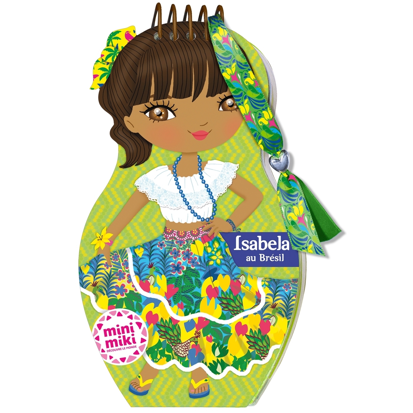 Minimiki - Carnet créatif - Isabela au Brésil (Jeunesse)