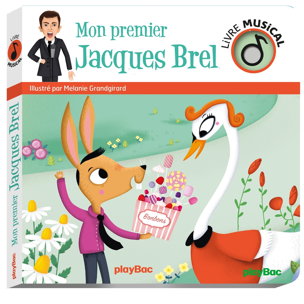 Livre musical - Mon premier Jacques Brel (Jeunesse)