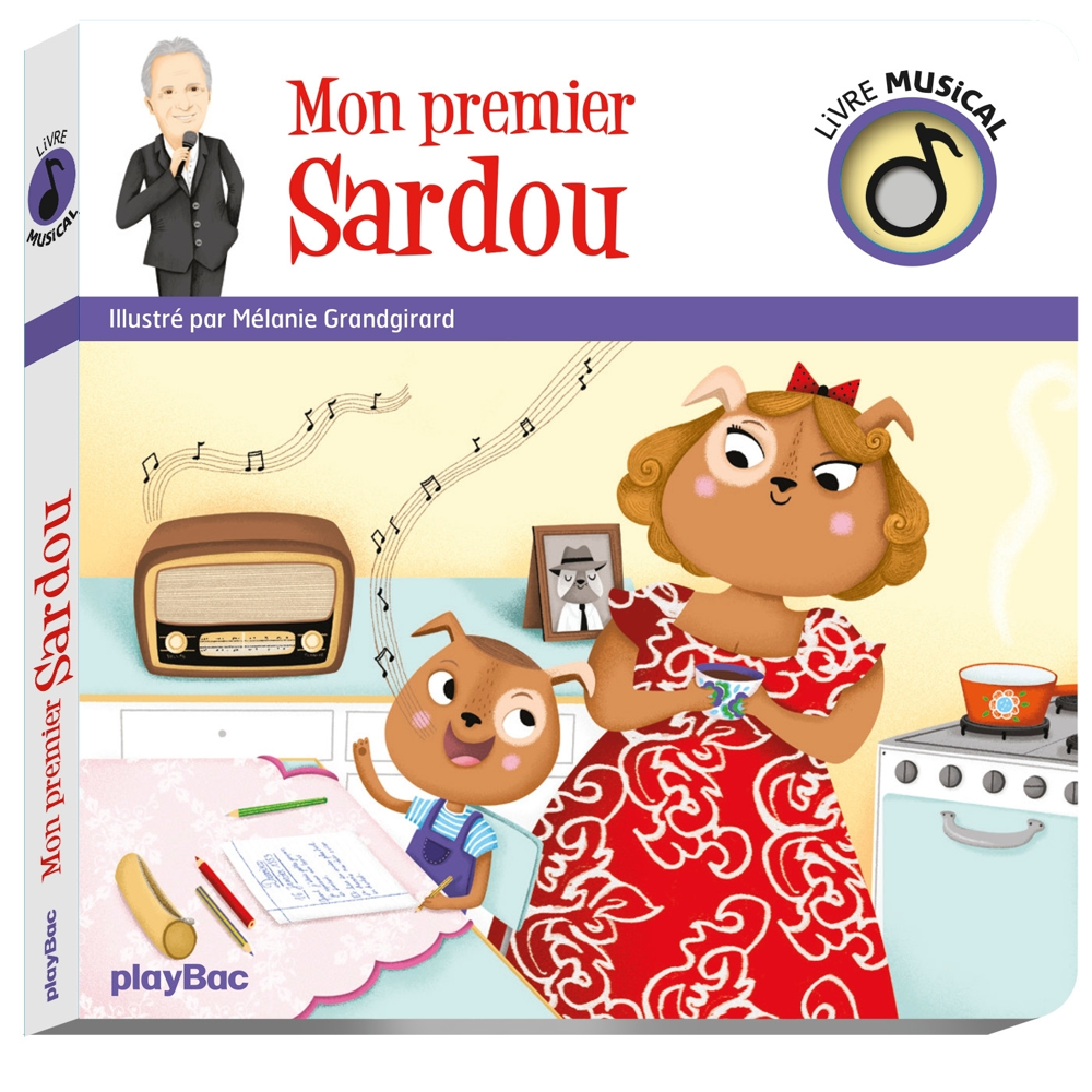 Livre musical - Mon premier Sardou (Jeunesse)
