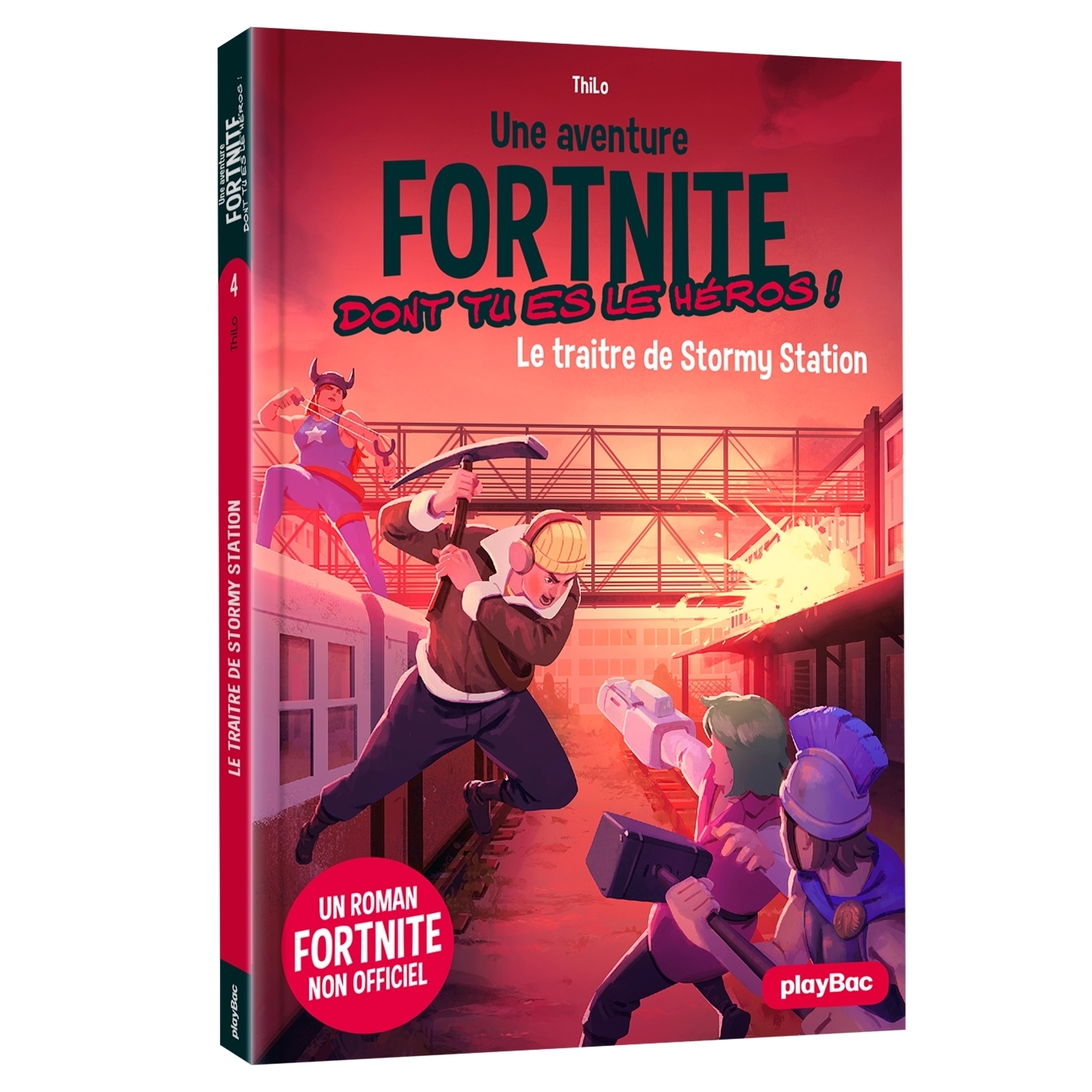 Fortnite - Le traitre de Stormy station - Tome 4 (Jeunesse)