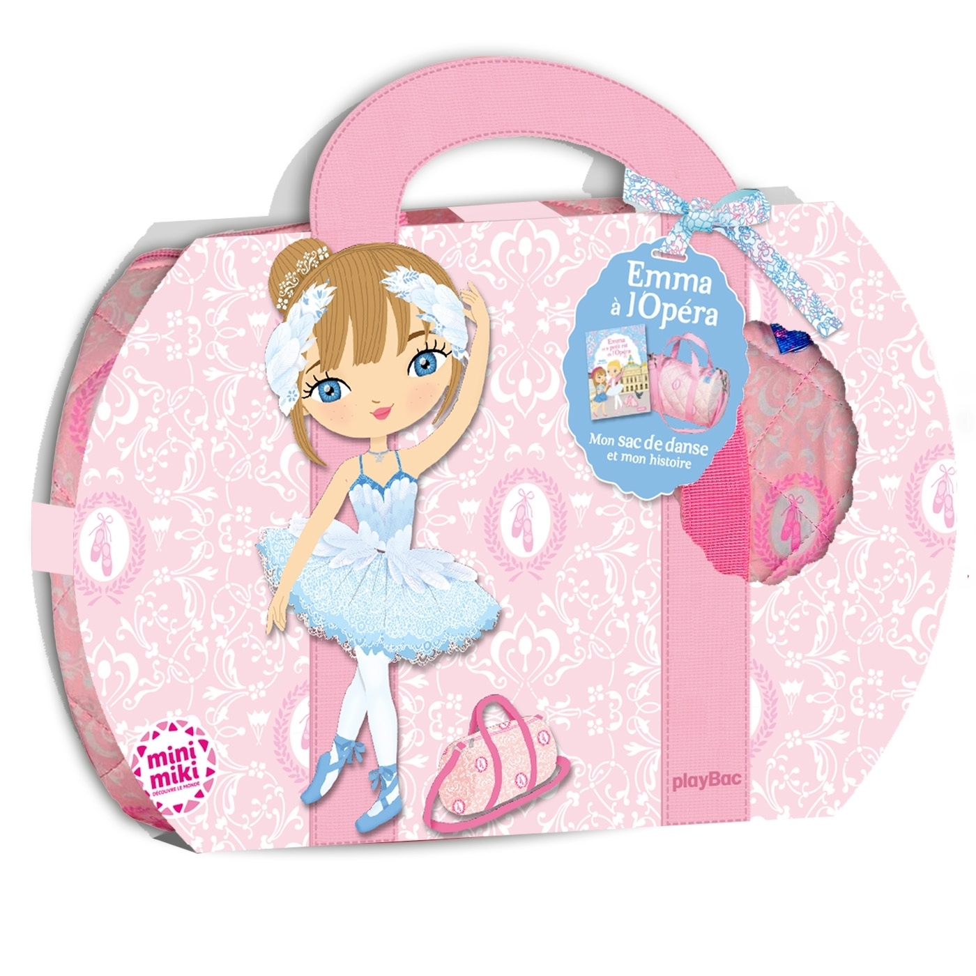Minimiki - Emma à l'Opéra - Sac de danse + livre (Coffret)