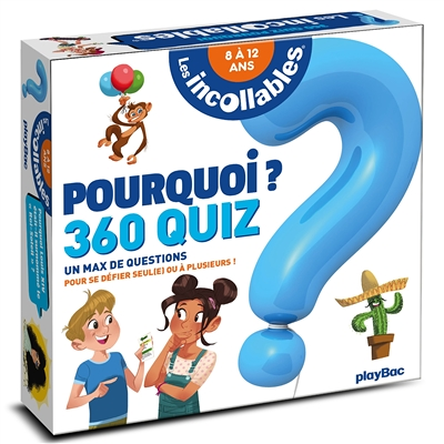Boîte Quiz - Incollables Pourquoi ? (Coffret)