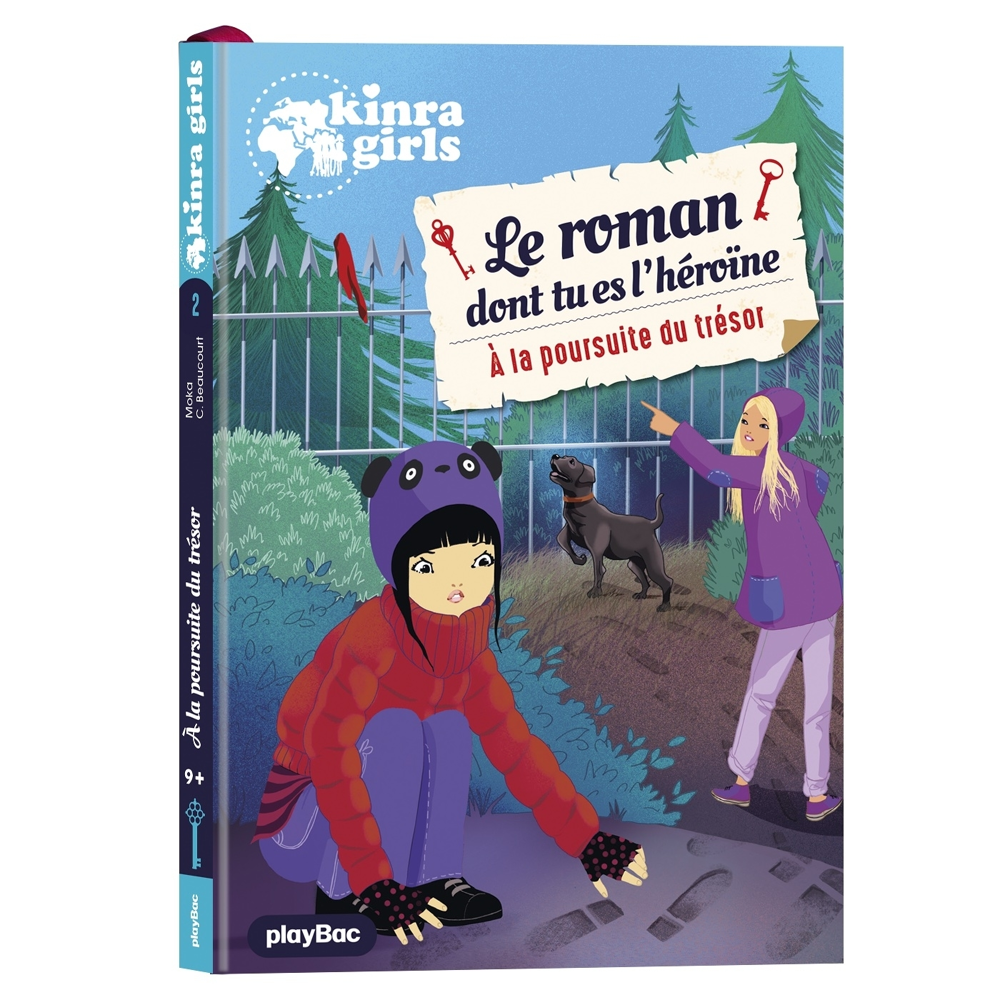 Kinra Girls - Le roman dont tu es l'héroïne - À la poursuite du trésor - Tome 2 (Poche)