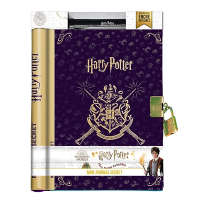 Harry Potter - Mon journal secret (avec encre invisible) (Cartonné)