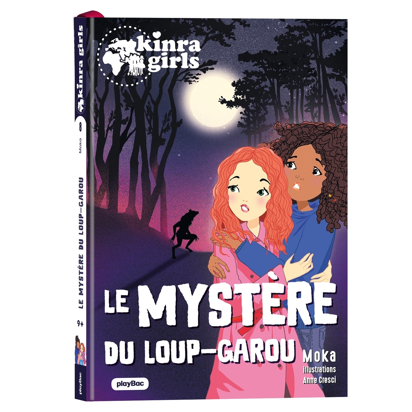 Kinra Girls - Destination Mystère - Le mystère du Loup-garou - Tome 8 (Broché)