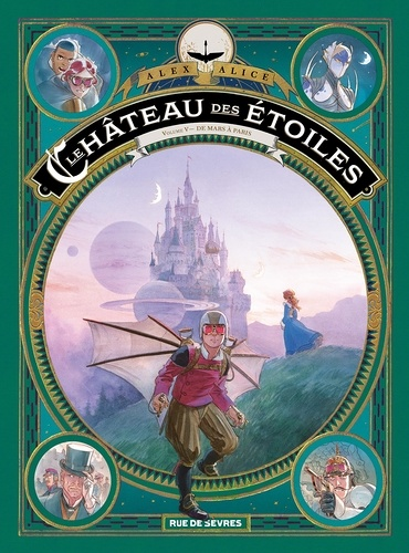 Le château des étoiles Tome 5 - De Mars à Paris (BD)