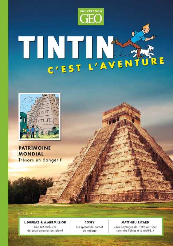 Tintin - C'est l'aventure 12 - Patrimoine mondial (Revue)
