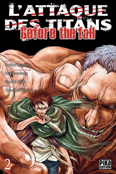 L'Attaque des Titans - Before the Fall Tome 2 (Manga)