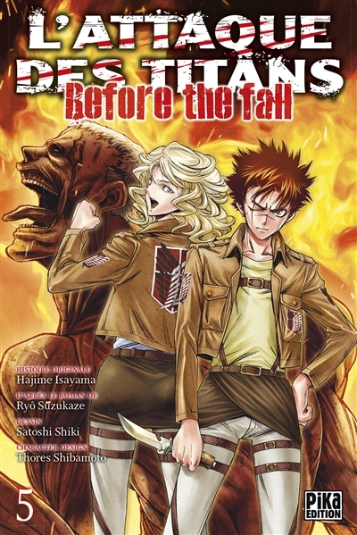 L'Attaque des Titans - Before the Fall Tome 5 (Manga)