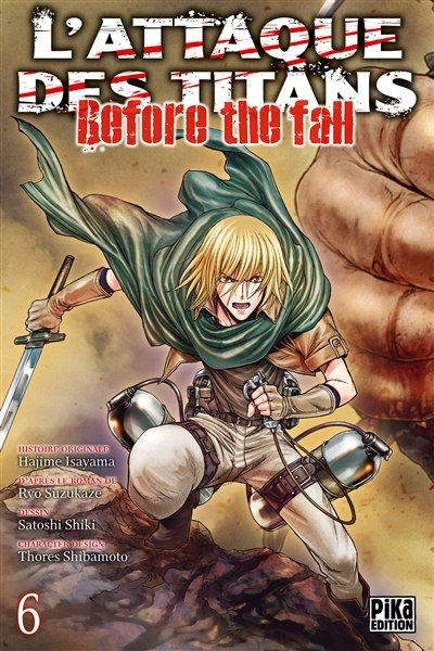 L'Attaque des Titans - Before the Fall Tome 6 (Manga)