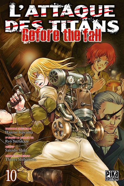 L'Attaque des Titans - Before the Fall Tome 10 (Manga)