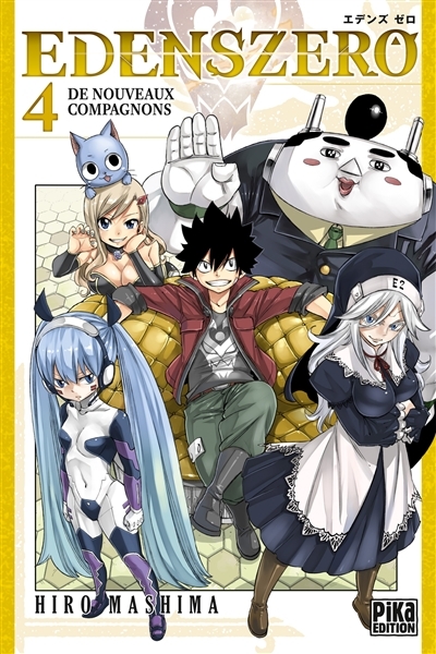 Edens Zero Tome 4 - De nouveaux compagnons (Manga)