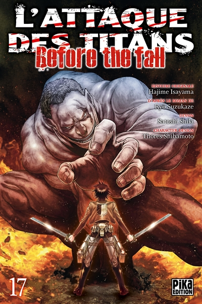 L'Attaque des Titans - Before the Fall Tome 17 (Manga)