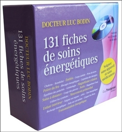 131 fiches de soins énergétiques (CD) (Coffret)