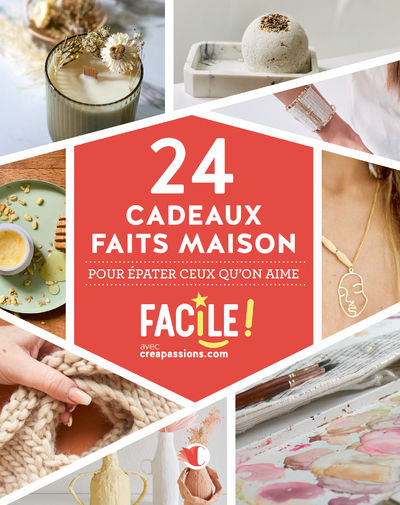 24 cadeaux faits maison pour épater ceux qu'on aime (Relié)