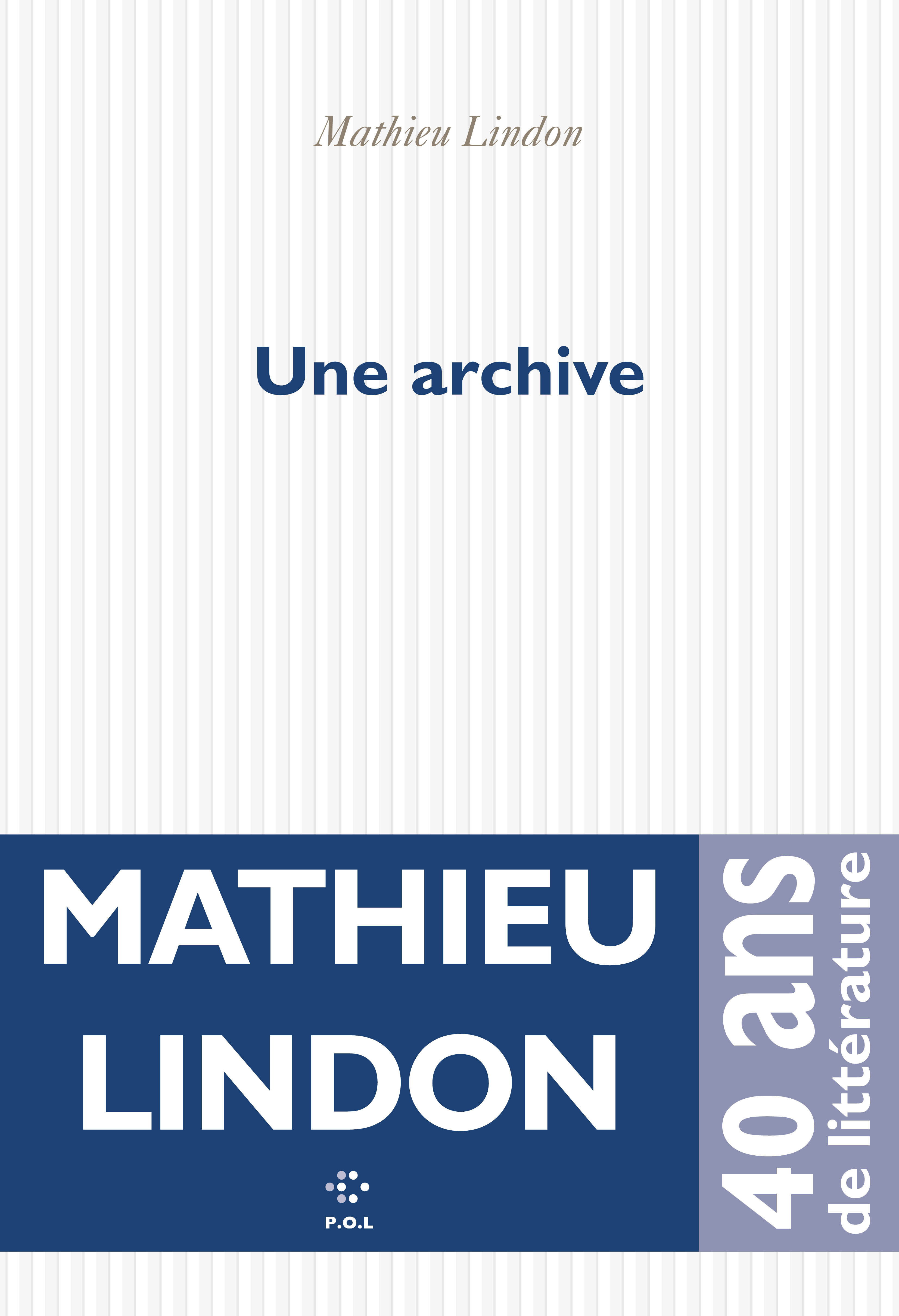Une archive (Grand format)