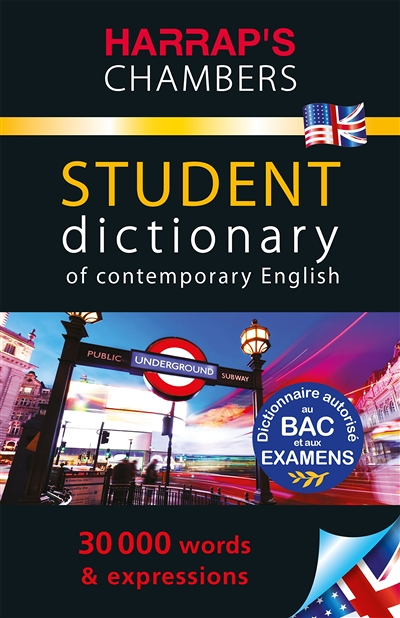 Harrap's Student dictionary of contemporary English - autorisé au BAC (Broché)