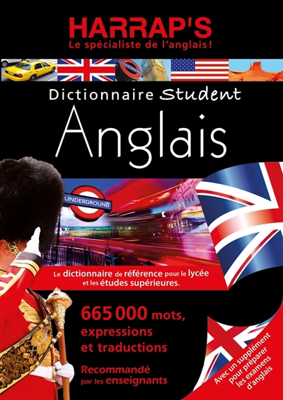 HARRAP'S Dictionnaire Student ANGLAIS (Relié)