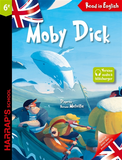 Moby Dick de Melville pour les 6e (Broché)