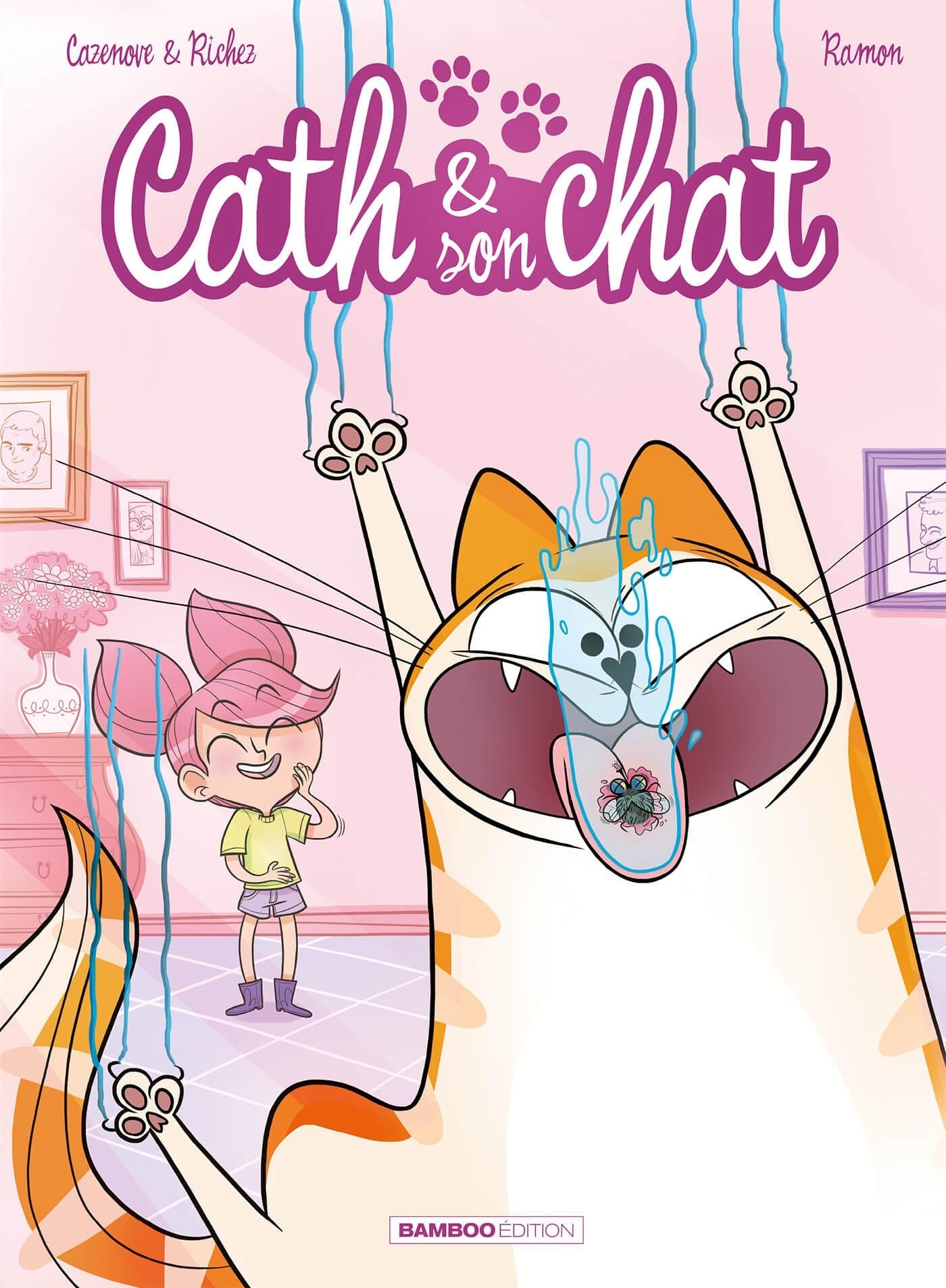 Cath et son chat - Tome 1 - Virus au bahut (BD)