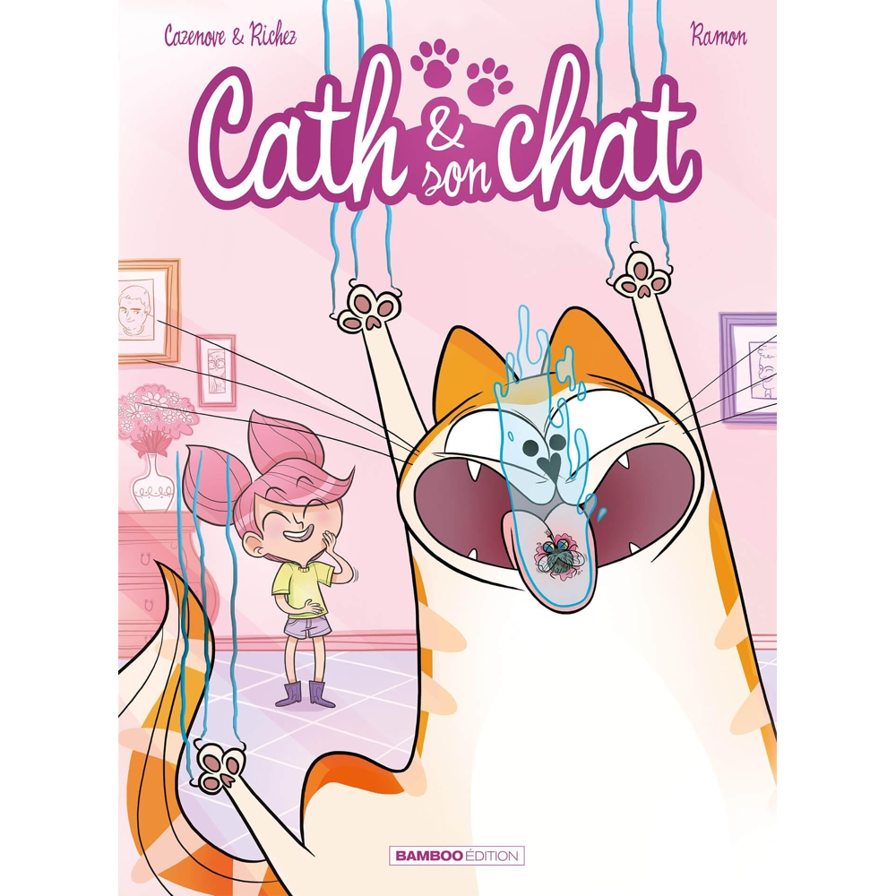 Cath et son chat - Tome 1 - Virus au bahut (BD)