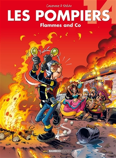 Les Pompiers - tome 14 - Flammes and Co (BD)