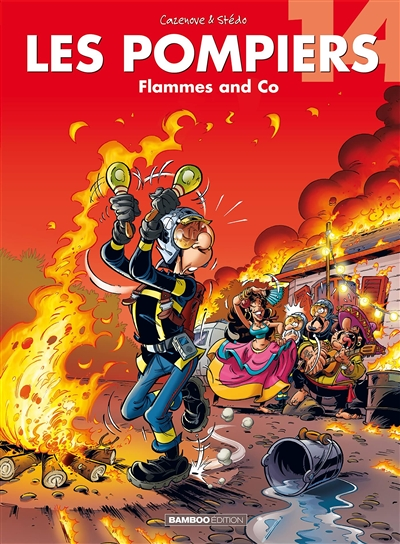 Les Pompiers - tome 14 - Flammes and Co (BD)