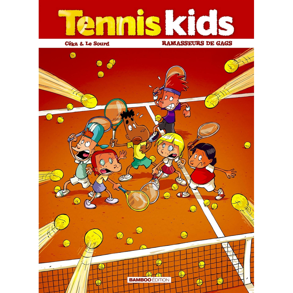 Tennis kids - Tome 1 - Ramasseurs de gags (BD)