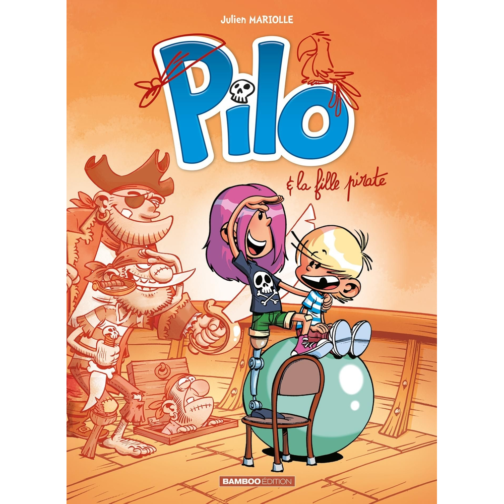 Pilo - Tome 4 - Pilo et la fille pirate (BD)