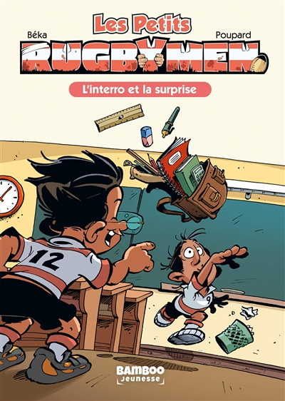 Les Petits Rugbymen - Poche - tome 02 - L'interro et la surprise (Poche)