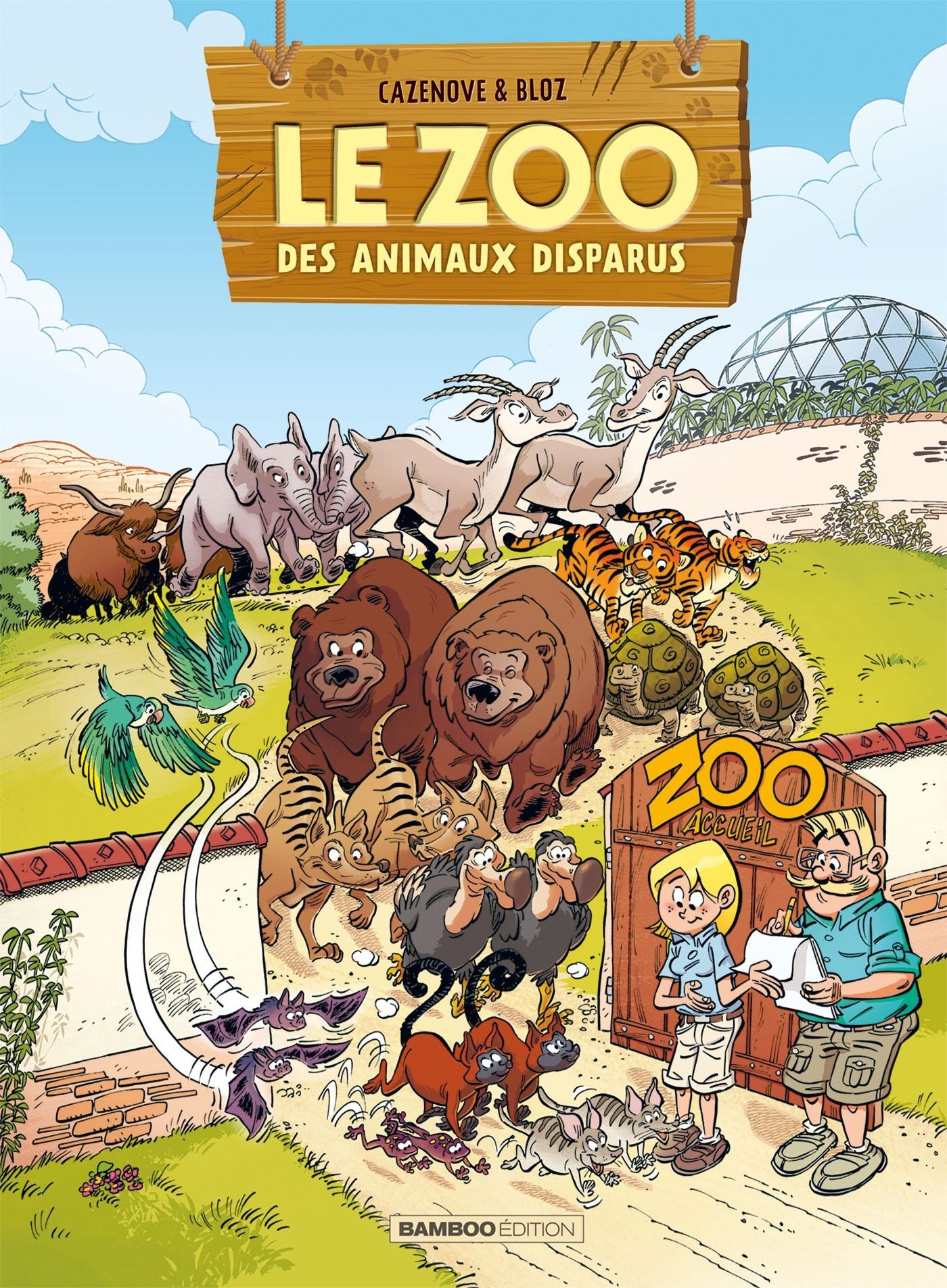 Le Zoo des animaux disparus - Tome 2 (BD)