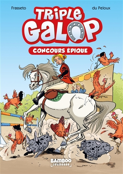 Triple Galop - Poche - Tome 3 - Concours épique (Poche)