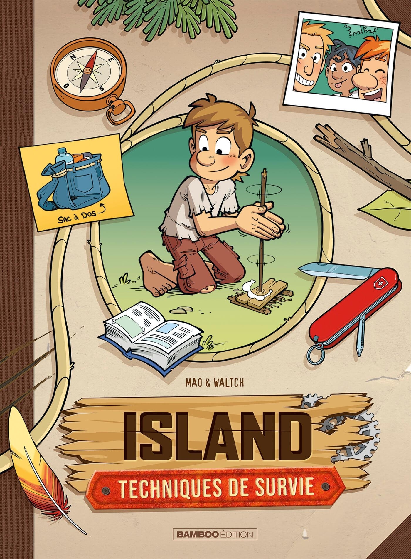 Island - Techniques de survie - Tome 1 (BD)