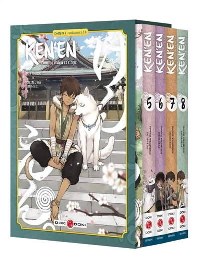 Ken'en - Comme chien et singe - Coffret - vol. 05 à 08 (Manga)
