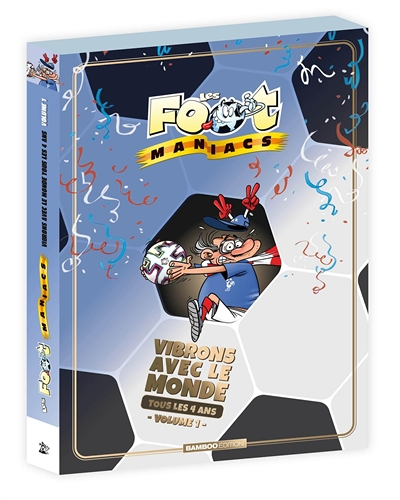 Les Footmaniacs - Anthologie Coupe du monde - tomes 01, 04 et 08 (BD)
