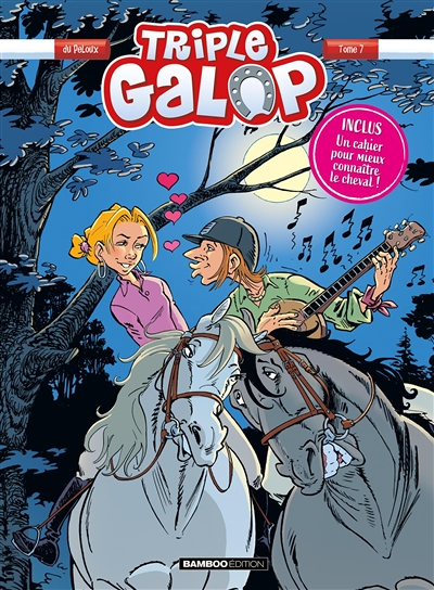 Triple galop - tome 07 + cahier (BD)