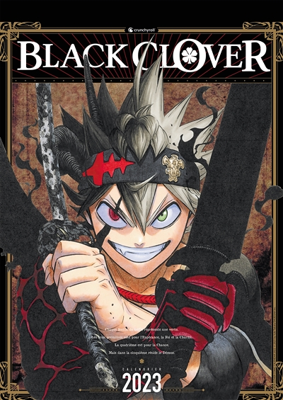 Calendrier 2023 Black Clover (Manga)