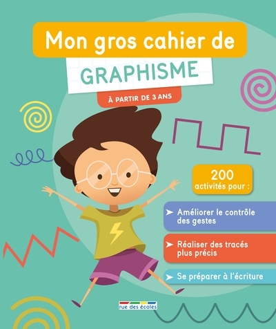 Mon gros cahier de graphisme - A partir de 3 ans (Broché)