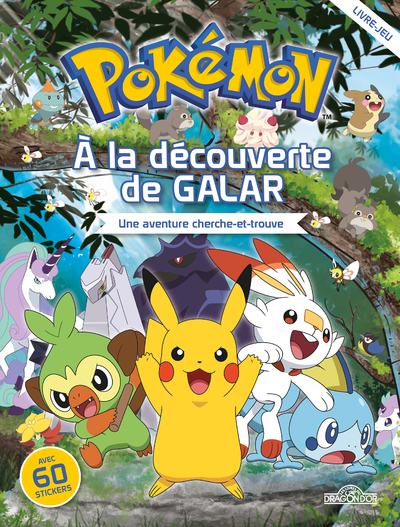 Pokémon - À la découverte de Galar - Une aventure cherche-et-trouve (Jeunesse)